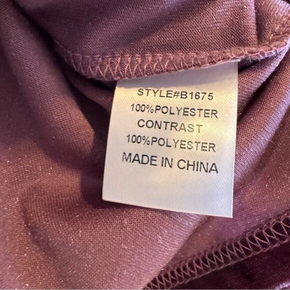 JODIFL Purple Velvet Embroidered Top Blouse Tunic Women's Large Floral Boho - Picture 3 of 10